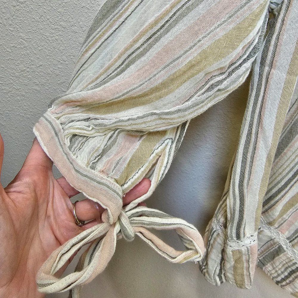 Lauren Conrad Off the Shoulder Cotton Top Size XL - Picture 6 of 6